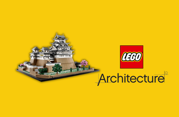 A LEGO Architecture sorozatból a Gizai piramis látható ezen a képen
