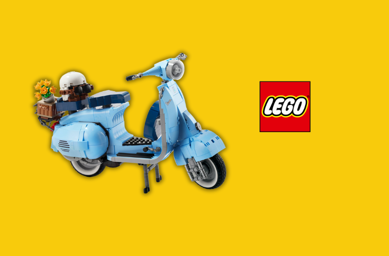 A képen a LEGO Creator Expert sorozat virágcsokra látható