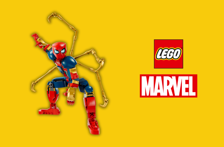 Ezen a képen három LEGO Marvel Super Hero figura látható