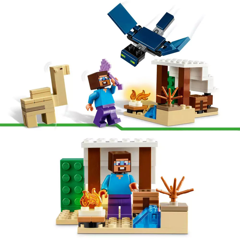 LEGO Minecraft Steve sivatagi expedíciója 21251