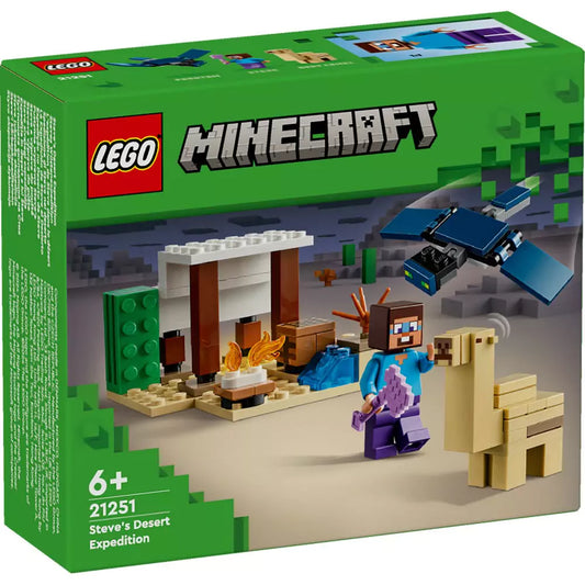 LEGO Minecraft Steve sivatagi expedíciója 21251 doboz