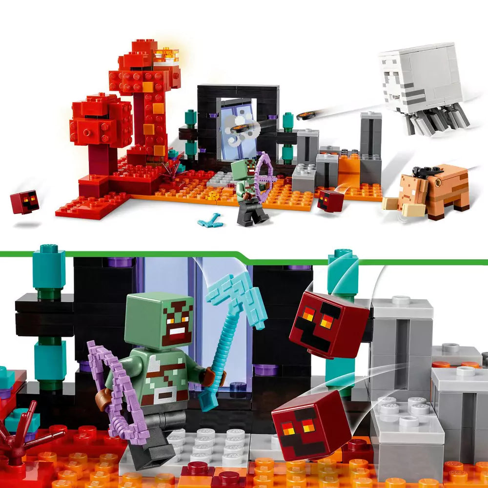 LEGO Minecraft Csapda az Alvilág kapunál 21255