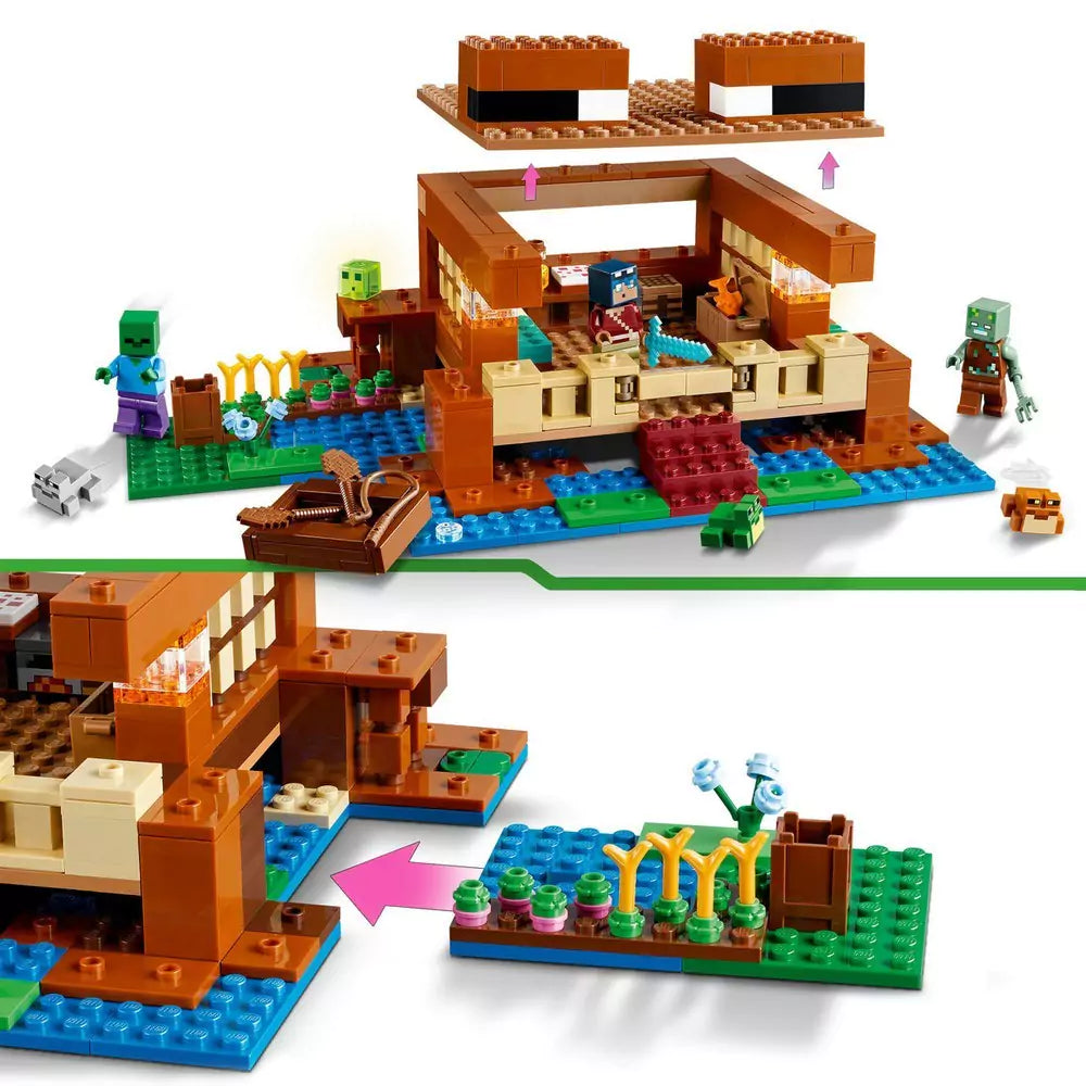 LEGO Minecraft A békaház 21256