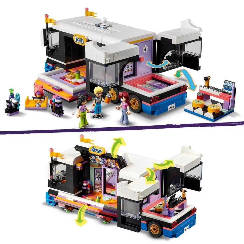 LEGO Friends Popsztár turnébusz 42619