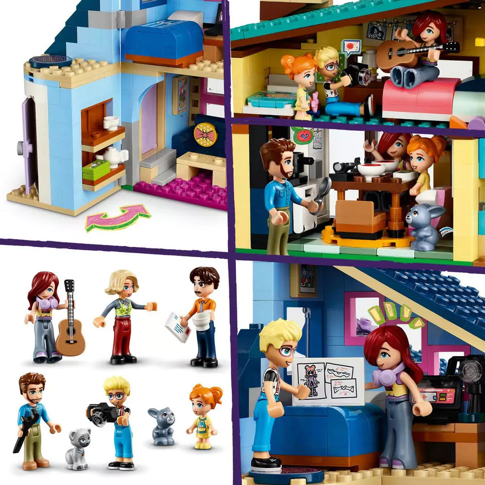 LEGO Friends Olly és Paisley családi házai 42620