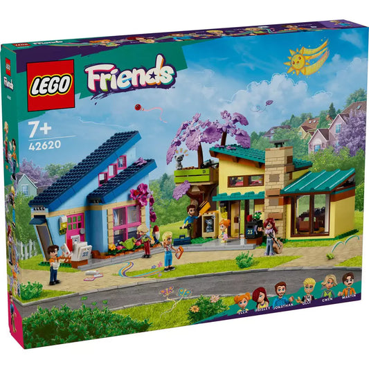 LEGO Friends Olly és Paisley családi házai 42620