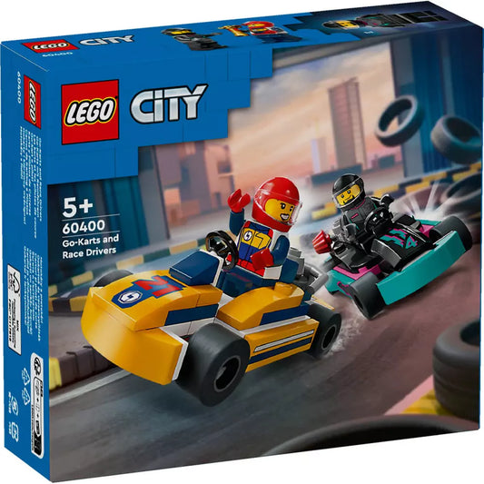 LEGO City Gokartok és versenypilóták 60400