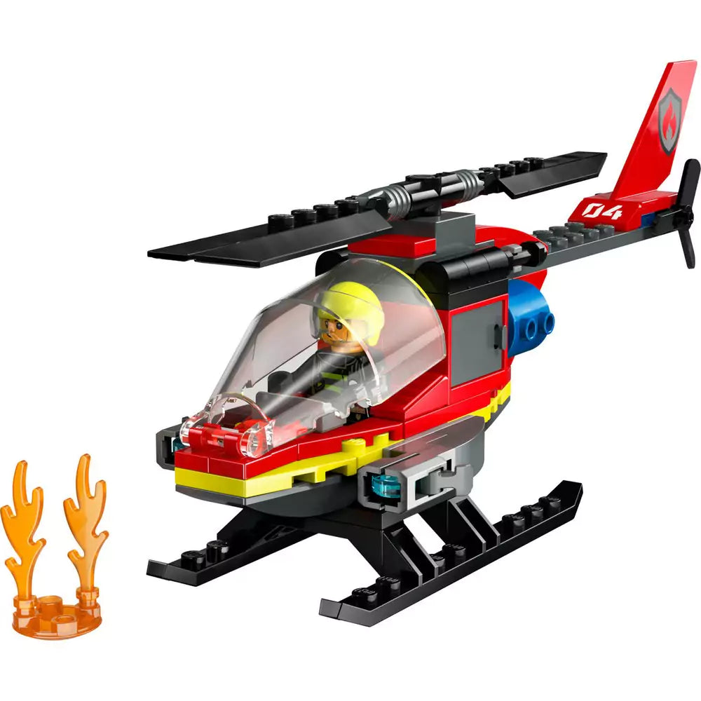 LEGO City Tűzoltó mentőhelikopter 60411