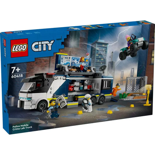 LEGO City Rendőrségi mozgó bűnügyi labor 60418