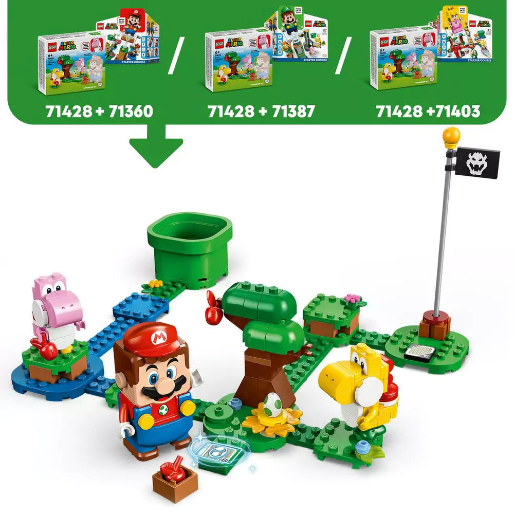 LEGO Super Mario Yoshi tojglisztikus erdeje kiegészítő szett 71428