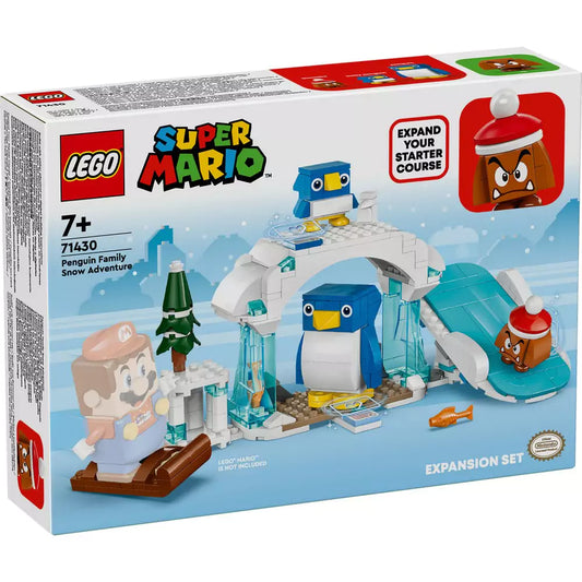 LEGO Super Mario A penguin család havas kalandjai kiegészítő szett 71430 doboz