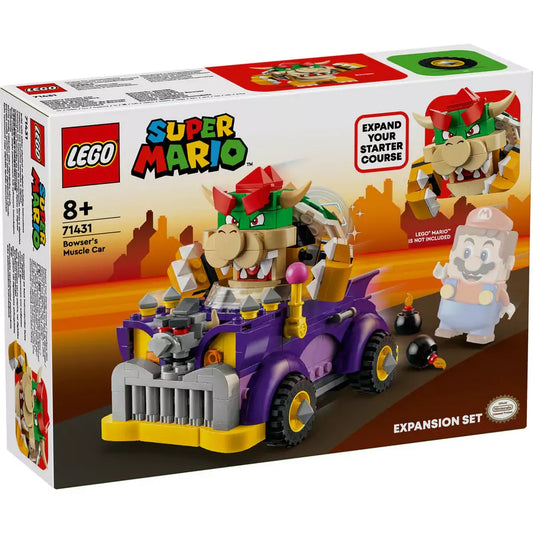 LEGO Super Mario Bowser izomautója kiegészítő szett 71431 doboz