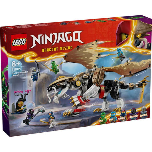 LEGO Ninjago Egalt a sárkánymester 71809 doboz