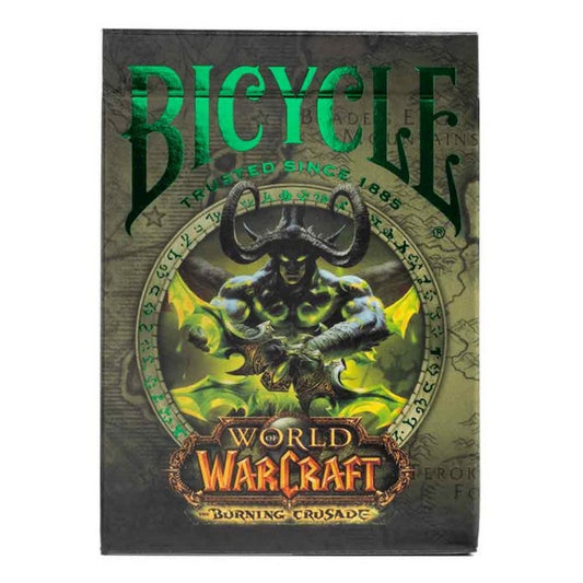Bicycle World of Warcraft II Burning Crusade kartyapakli dobozanak az eleje