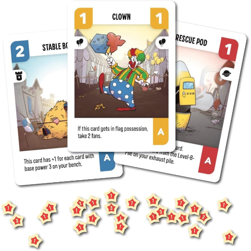 Challengers! - Angol nyelvű társasjáték kártyák