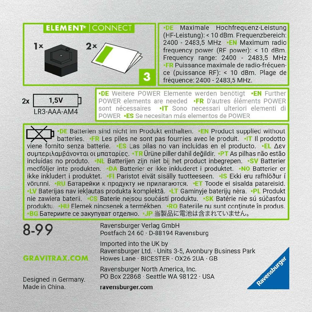 Gravitrax Power Connect, Csatlakozó, elektromos tartozék készlet