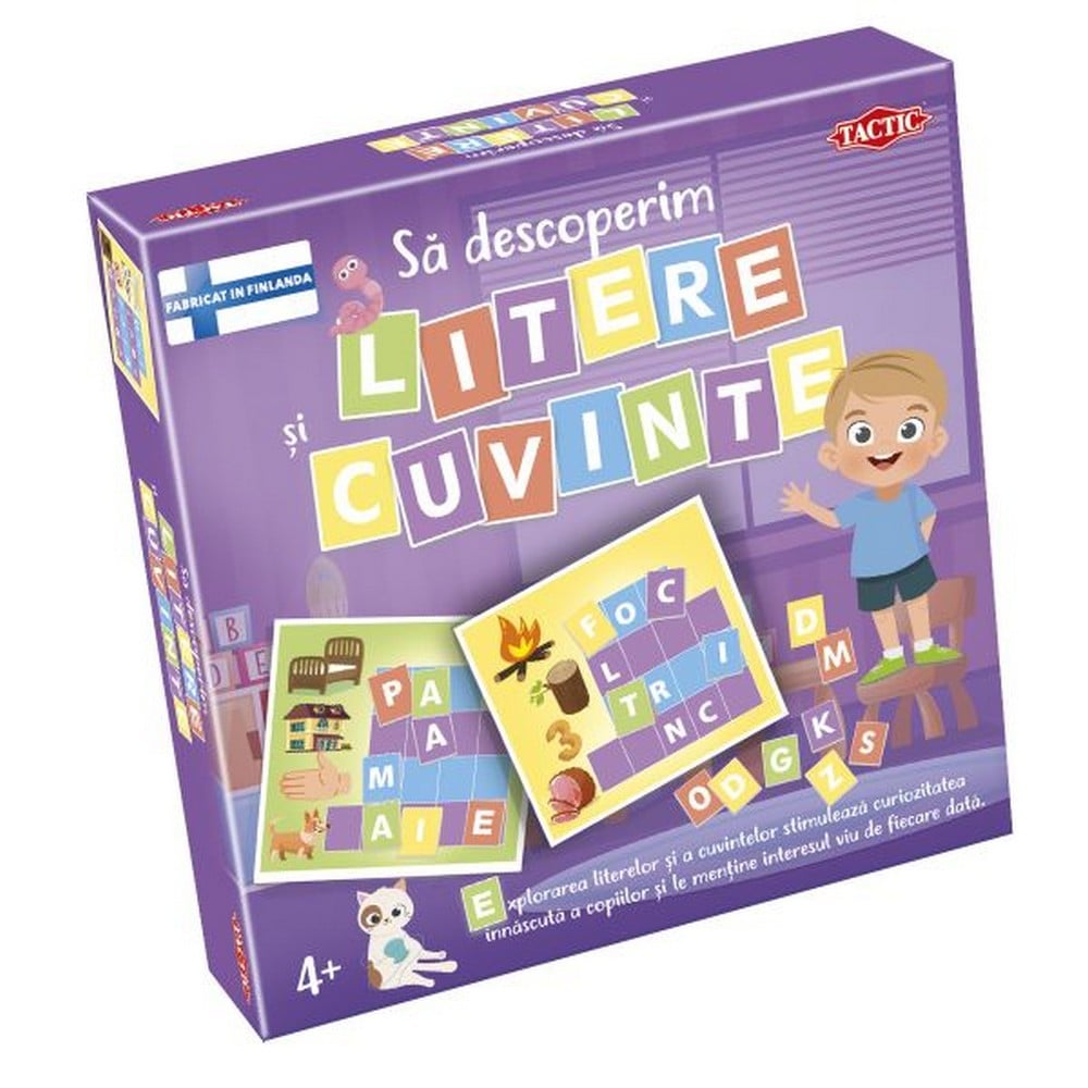 Să descoperim Litere si cuvinte román nyelvű társasjáték