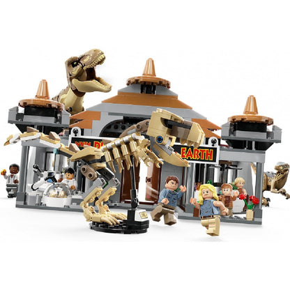 LEGO Jurassic World Látogatóközpont: T-Rex és raptortámadás 76961