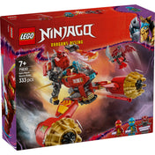 LEGO NINJAGO Kai repülő robotjárműve (71830) építőkészlet doboza, amely izgalmas akciókat és 3 minifigurát tartalmaz a NINJAGO sorozat rajongóinak.