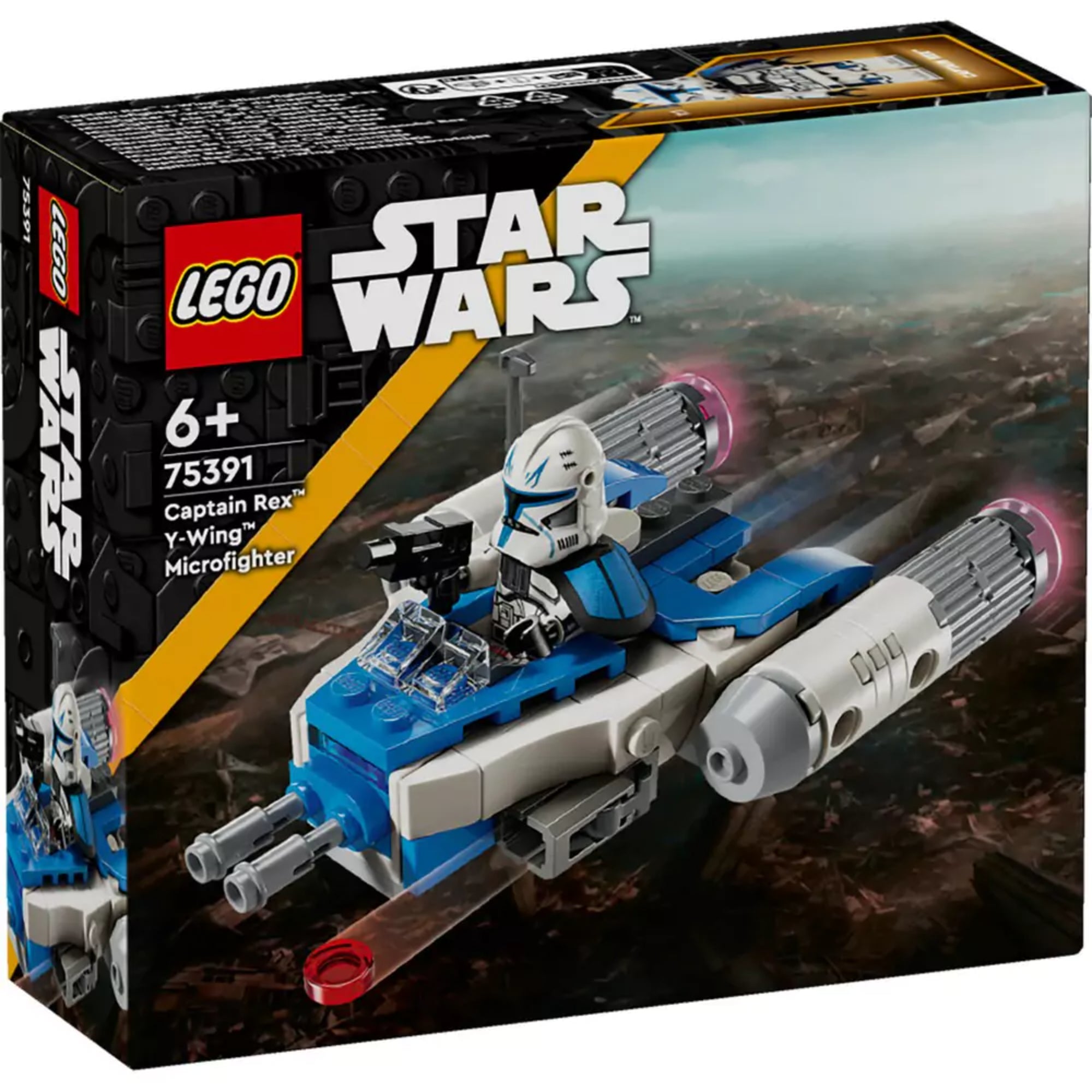 LEGO Star Wars: Micronava de lupta Y-Wing a Capitanului Rex 75391