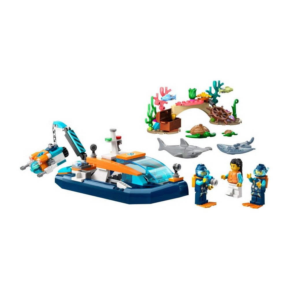 LEGO City Felfedező búvárhajó 60377