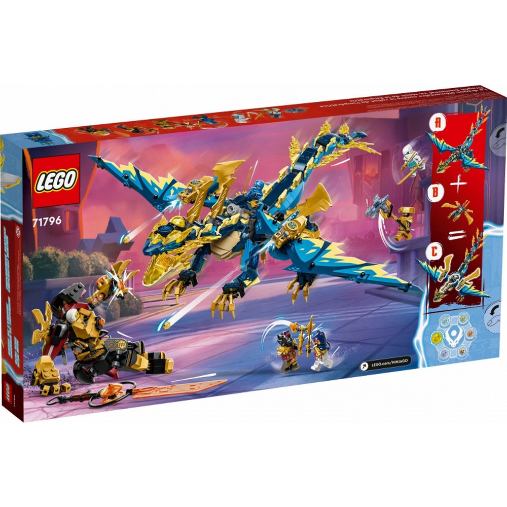 LEGO Ninjago™ Elemi sárkányok vs. A császárnő robotja 71796