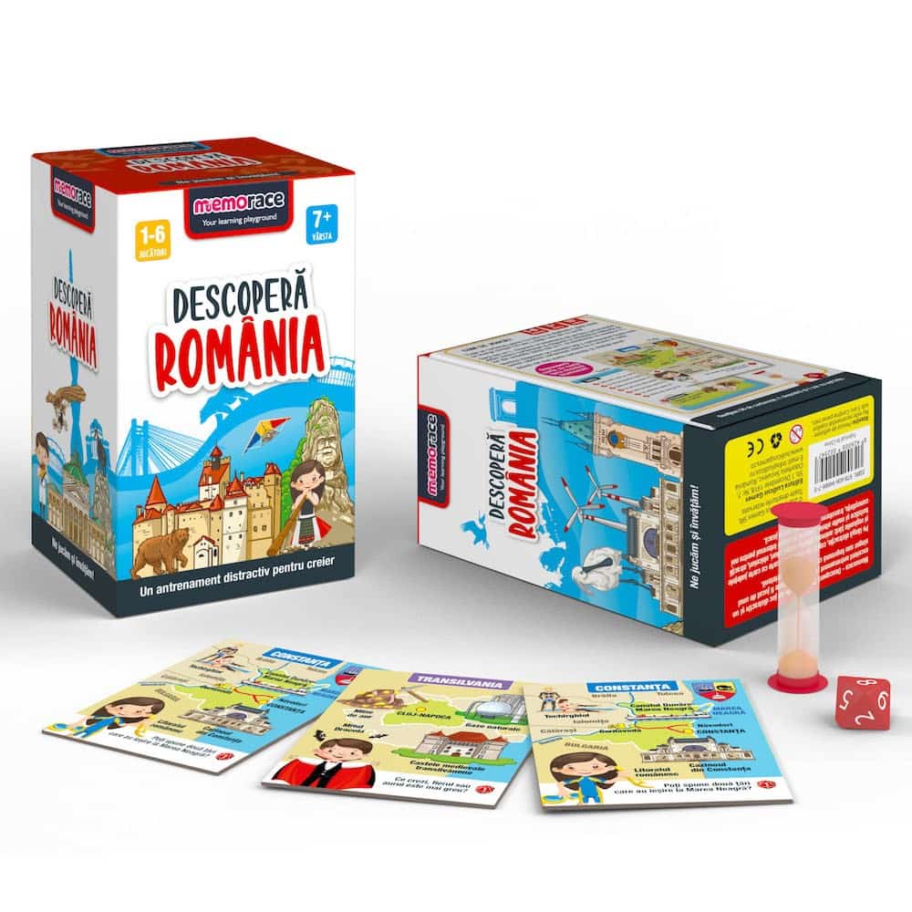 MemoRace: Decoperă România román nyelvű társasjáték