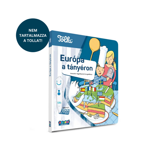Tolki interaktív könyv - Európa a tányéron