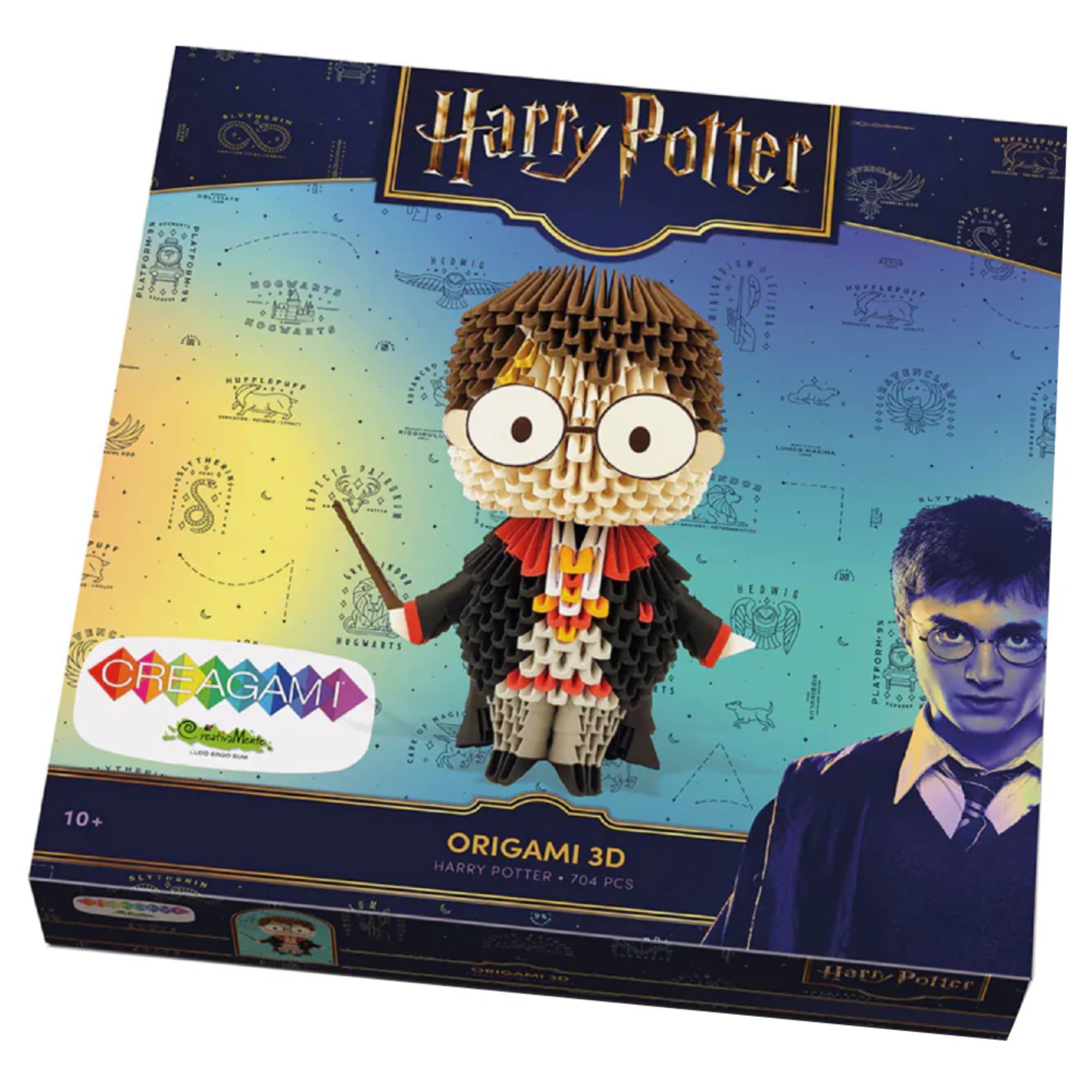 Ez a Creagami 3D Harry Potter origami készlet 704 darabból áll, és egy lenyűgöző, kézzel készíthető Harry Potter figurát alkothatsz meg belőle. Tökéletes ajándék minden rajongónak, fejleszti a kreativitást és a kézügyességet.