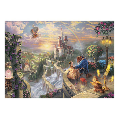 Puzzle Schmidt: Thomas Kinkade - Disney Szépség és a Szörnyeteg, 500 darabos