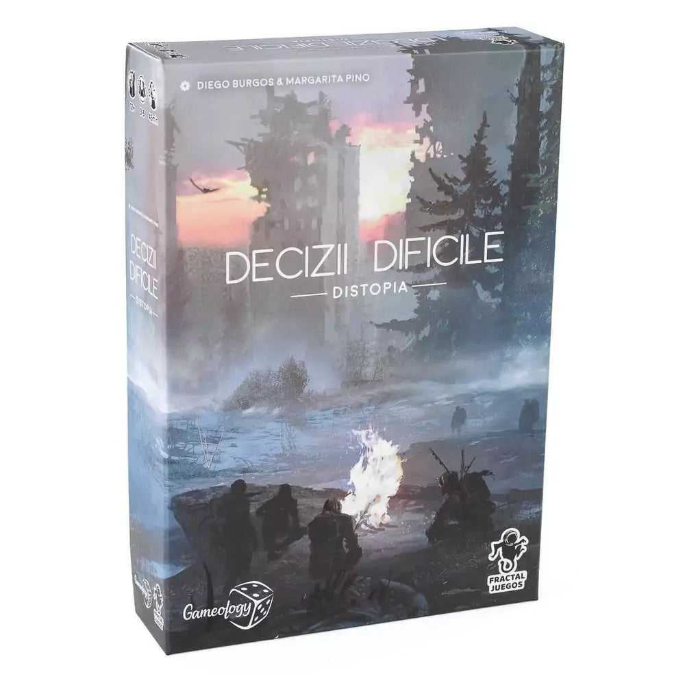 Decizii dificile román nyelvű társasjáték