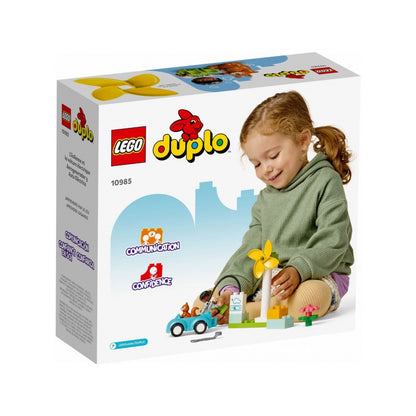 LEGO DUPLO Szélturbina és elektromos autó 10985