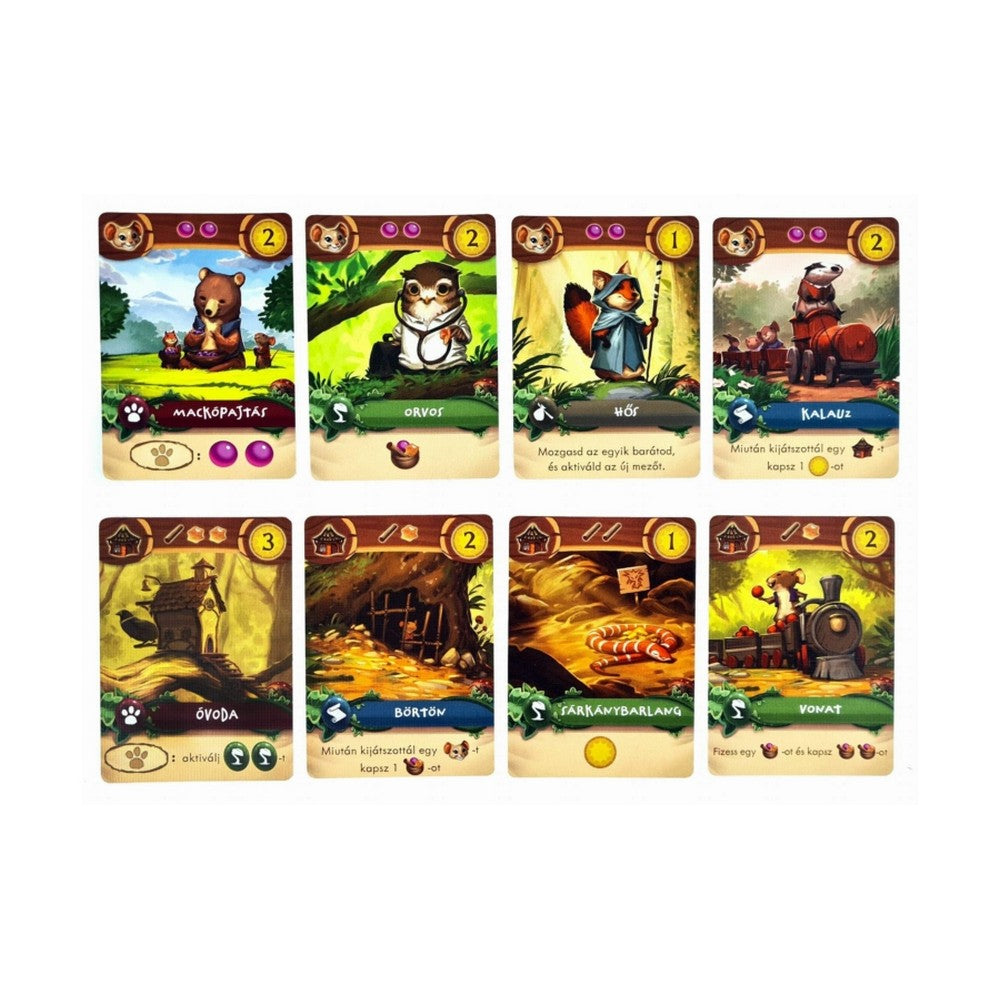 Everdell  A legkisebb erdőlakók, magyar nyelvű társasjáték