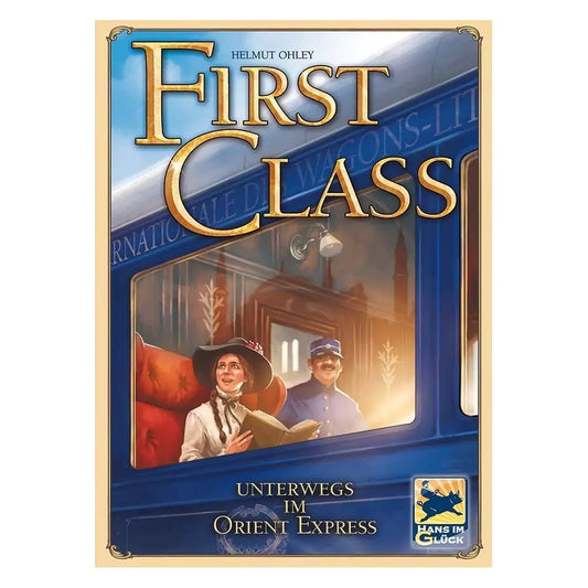 First Class - Angol nyelvű társasjáték doboza