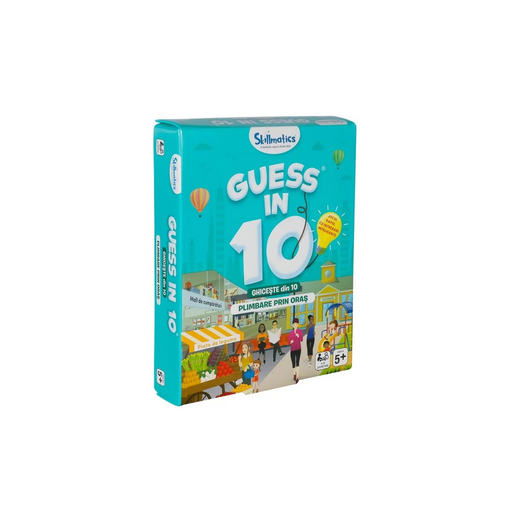 Guess in 10, Ghid de recunoaștere al orașelor román nyelvű társasjáték