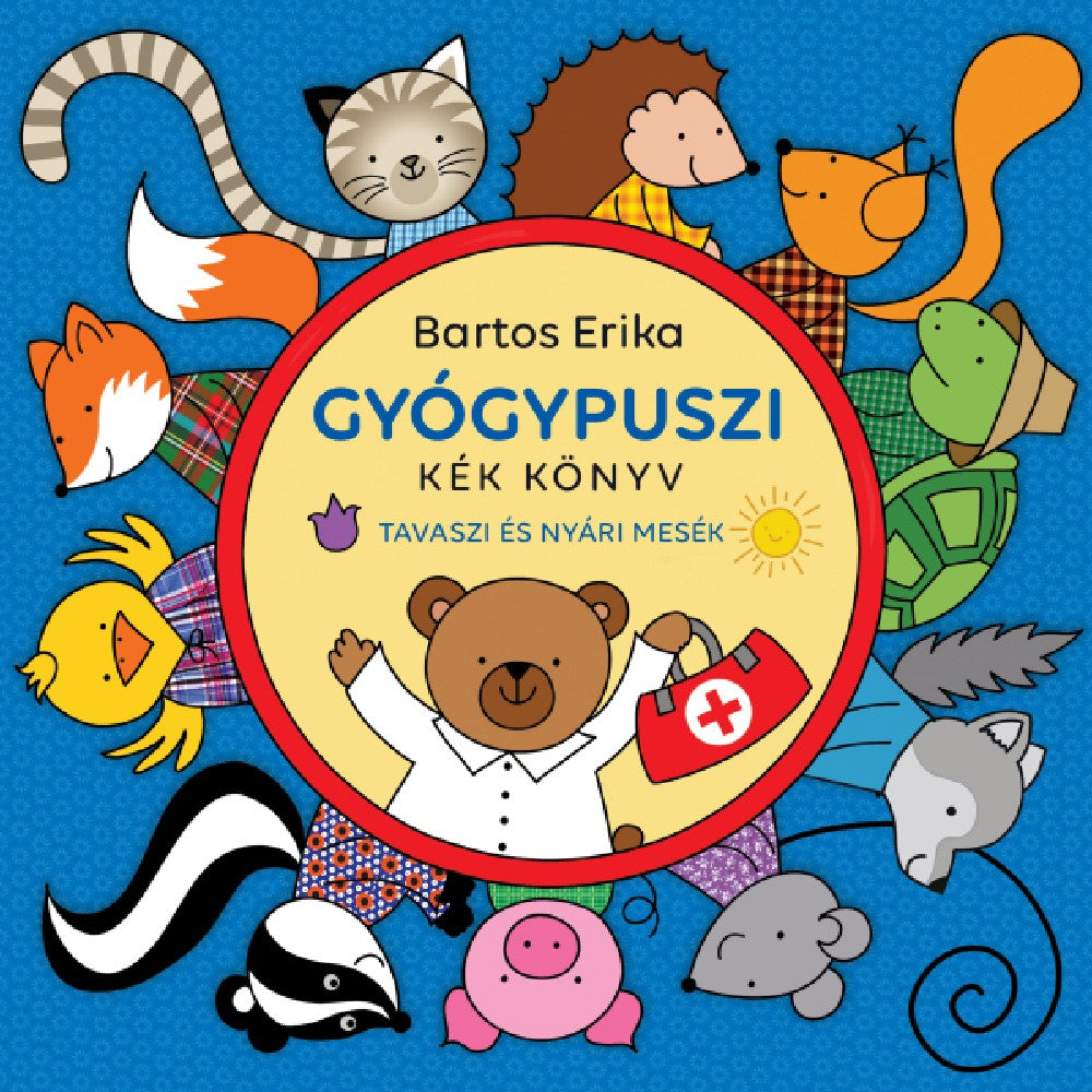 Gyógypuszi Kék könyv, magyar nyelvű könyv