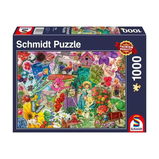 Puzzle Schmidt: Happy gardening, 1000 darab
