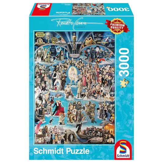 Puzzle Schmidt: Reneto Casaro - Hollywood XXL, 3000 darab