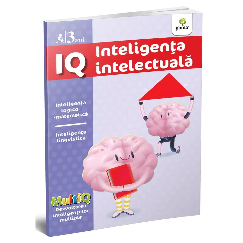 IQ 3 ani- carte cu exerciții pentru dezvoltarea inteligenței intelectu ...