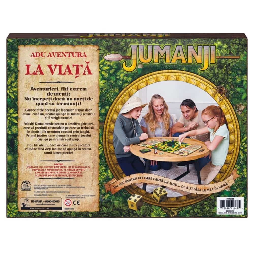 Jumanji (ediție 2022)  román nyelvű társasjáték