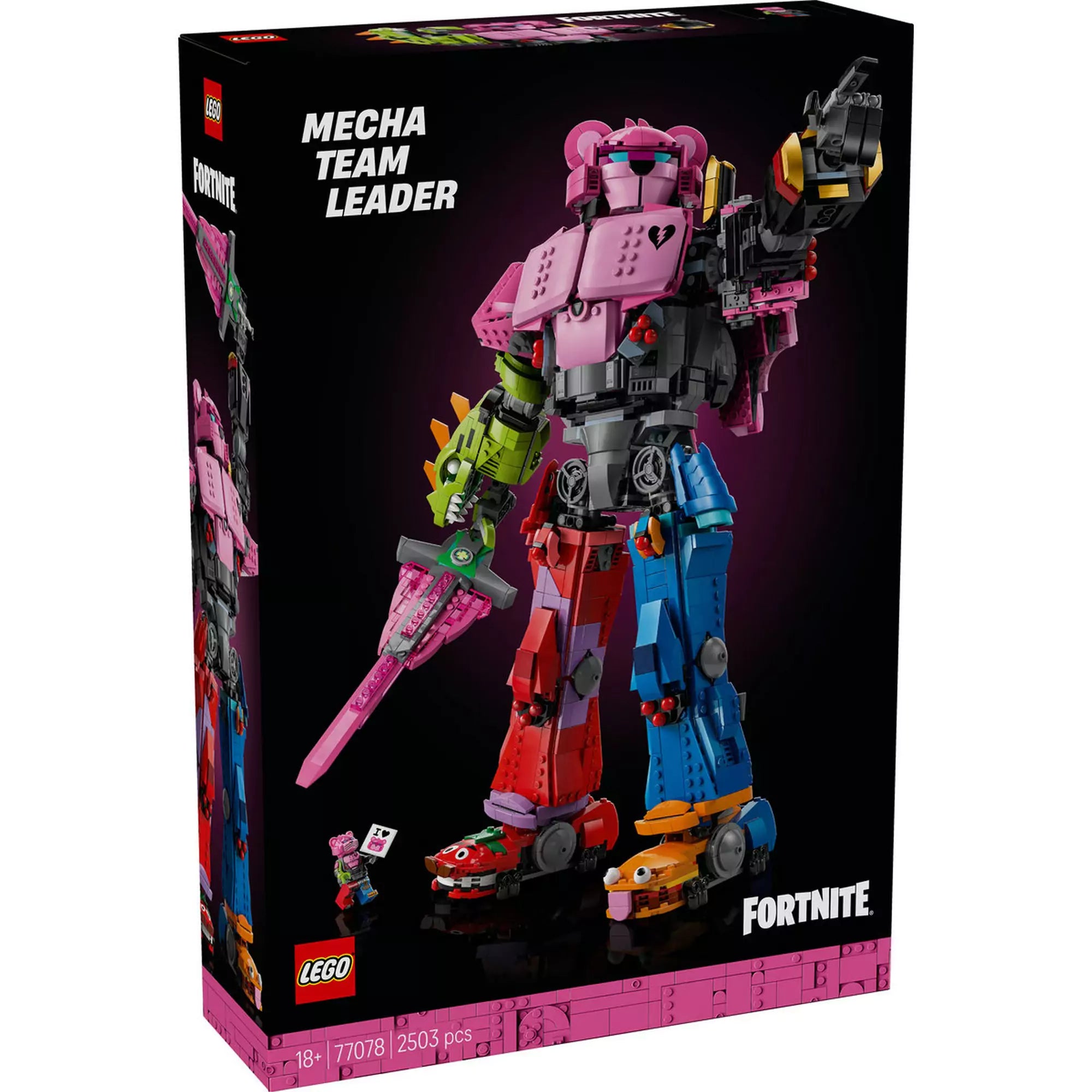 LEGO Fortnite: Mecha Team Leader 77078, 2503 de piese – jocozaur.ro