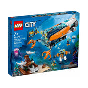 LEGO City Mélytengeri kutató tengeralattjáró 60379 842 darabos