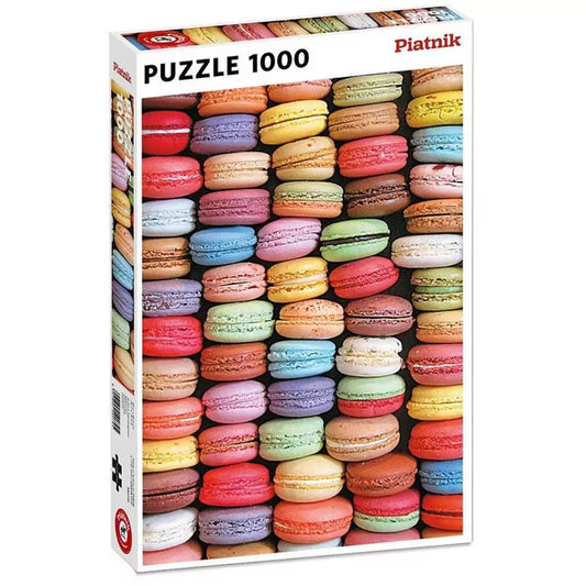 1000 darabos Macaron puzzle doboz