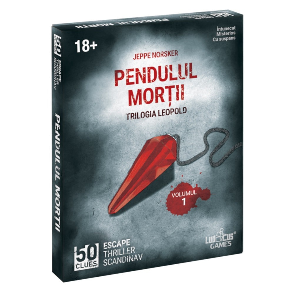 50 Clues Pendulul Mortii román nyelvű társasjáték