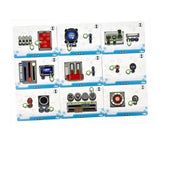 A Pingvin Légitársaság játékhoz tartozó különböző nehézségű feladatkártyák, ikonokkal és utasításokkal.