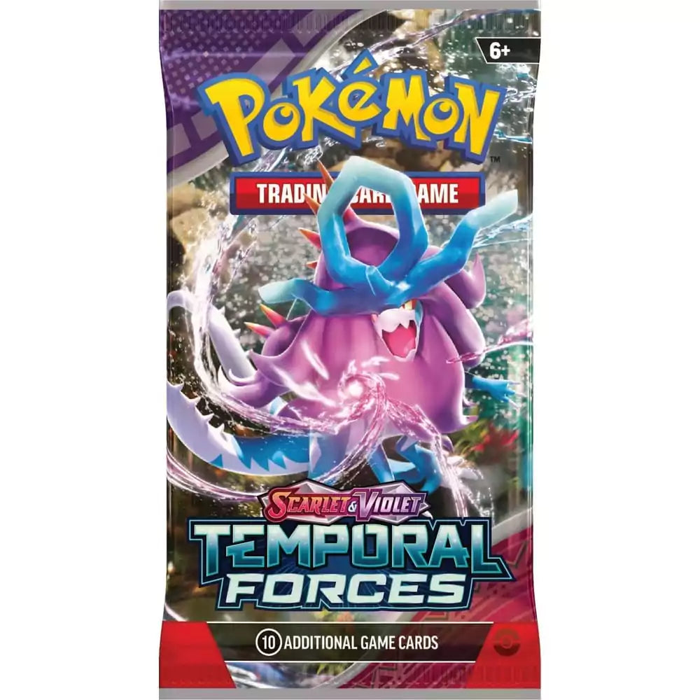 Pokémon Scarlet & Violet Temporal Forces Kártyacsomag eleje