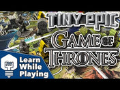 Tiny Epic Game of Thrones angol nyelvű társasjáték