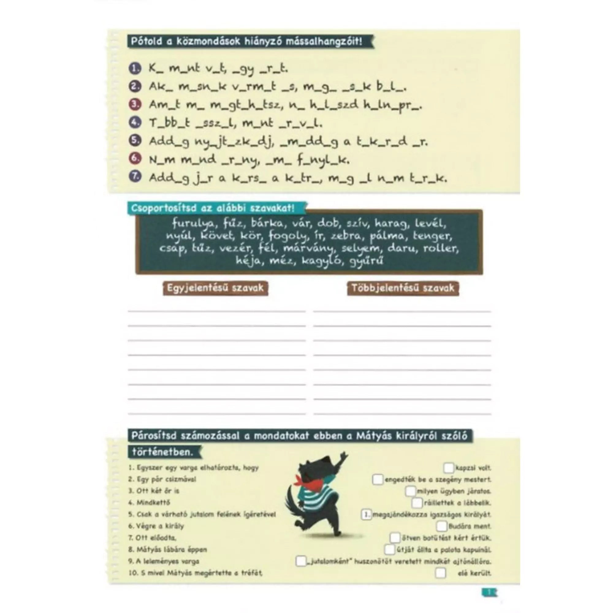 Számfogalom és számok írása – játékos matematika feladatok a Tanoda! Gyakorlófeladatok másodikosoknak 2. munkafüzetből.