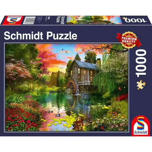 Puzzle Schmidt: Vízimalom, 1000 darab
