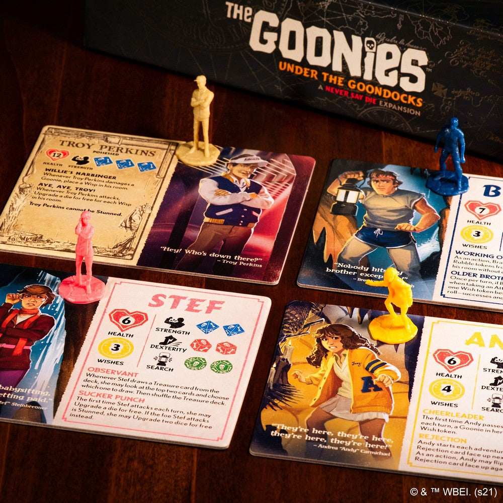 The Goonies: Under the Goondocks A Never Say Die angol nyelvű kiegészítő